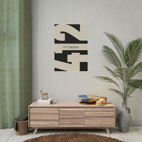 Vintage Pittsburgh Poster – Rolled Art Print on Archival Fine Art Paper Poster - YinzerShop