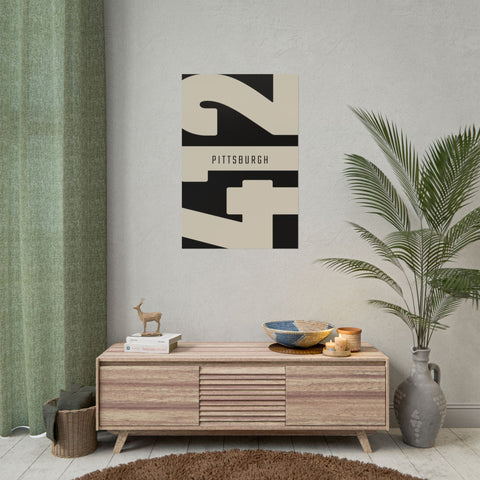 Vintage Pittsburgh Poster – Rolled Art Print on Archival Fine Art Paper Poster - YinzerShop