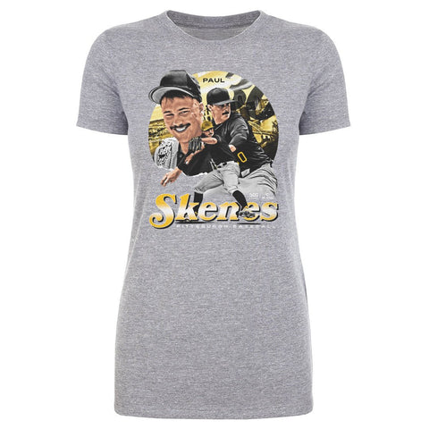 Vintage Pittsburgh T-Shirt – Paul Skenes Slim Fit Cotton Crewneck Tee Women's T-Shirt - YinzerShop