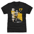 Vintage Retro T-Shirt - Bryan Rust Pittsburgh Slim Fit Tri Color Tee Men's Premium T-Shirt - YinzerShop