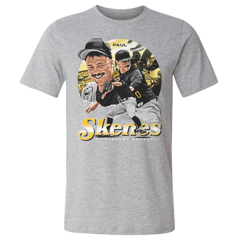 Vintage T-Shirt Featuring Paul Skenes | Pittsburgh Apparel Cotton Crewneck Short Sleeve Tee Men's Cotton T-Shirt - YinzerShop