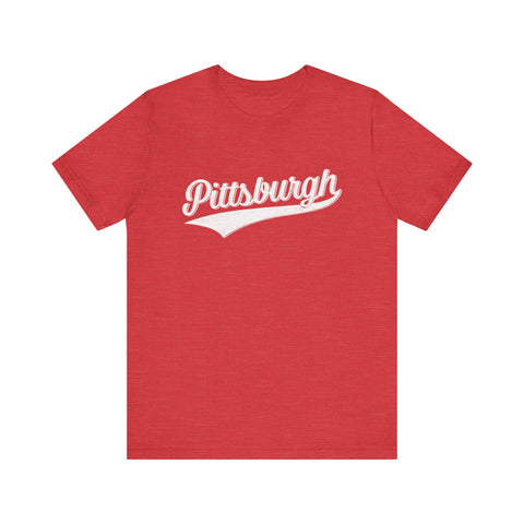 Vintage Pittsburgh Script Varsity T-Shirt
