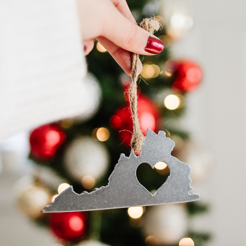 Heart in Virginia Ornament