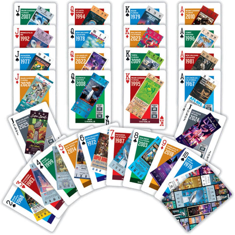 NFL Playing Cards | High Quality Cardstock Football Card Deck With Custom Face Cards