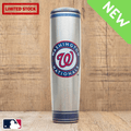 Washington Nationals Metal Dugout Mug | Stainless Steel Baseball Bat Mug MLB Teams - Metal Dugout Mug Dugout Mugs®   