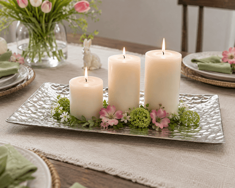 Waterfall Horizon Tray | Elegant Serving Platter – High Shine Finish & Easy Carry Tray - YinzerShop