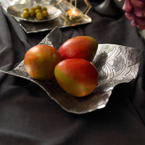 Wavy Aluminum Bowl - Wendell August Forge 1923 Collection Decorative Serving Bowl Decorative Serving Dish - YinzerShop