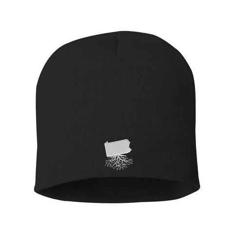 WearYourRoots Beanie – Warm Winter Hat | Soft Snug Beanie With Roots Embroidery Hat Beanie - YinzerShop