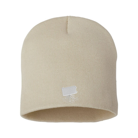 WearYourRoots Beanie – Warm Winter Hat | Soft Snug Beanie With Roots Embroidery Hat Beanie - YinzerShop