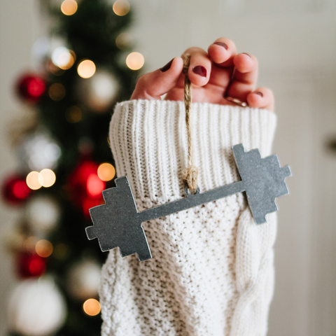 Barbell Ornament