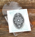 Wendell August Forge April Birthstone Ornament – Handcrafted Mandala Crystal Decoration - YinzerShop