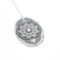 Wendell August Forge April Birthstone Ornament – Handcrafted Mandala Crystal Decoration - YinzerShop