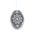 Wendell August Forge April Birthstone Ornament – Handcrafted Mandala Crystal Decoration - YinzerShop