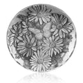 Wendell August Forge Butterfly Daisy Coaster – Decorative Floral Drink Coaster for Tabletop Protection - YinzerShop
