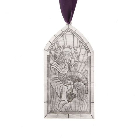 Wendell August Forge Cathedral Window Ornament – Handcrafted Stained Glass Keepsake - YinzerShop