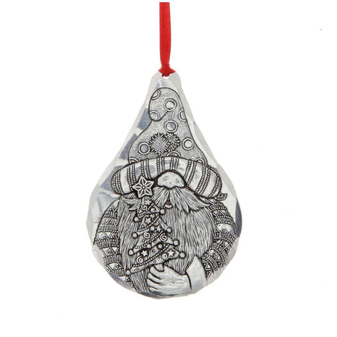 Wendell August Forge Christmas Tree Gnome – Festive Holiday Ornament & Whimsical Decor - YinzerShop