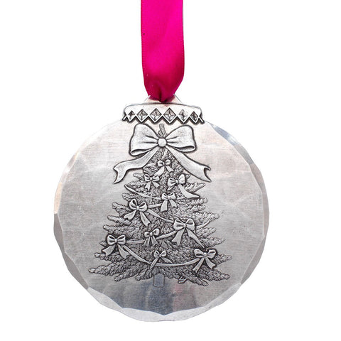 Wendell August Forge Christmas Tree Ornament – Joyful Holiday Ornament With Colorful Bows - YinzerShop