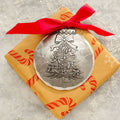 Wendell August Forge Christmas Tree Ornament – Joyful Holiday Ornament With Colorful Bows - YinzerShop