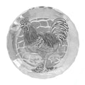 Wendell August Forge Farmhouse Rooster Coaster - Rustic Wooden Drink Mat - YinzerShop