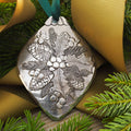 Wendell August Forge Holly Bulb Ornament – Hand Hammered Aluminum Christmas Tree Decoration - YinzerShop