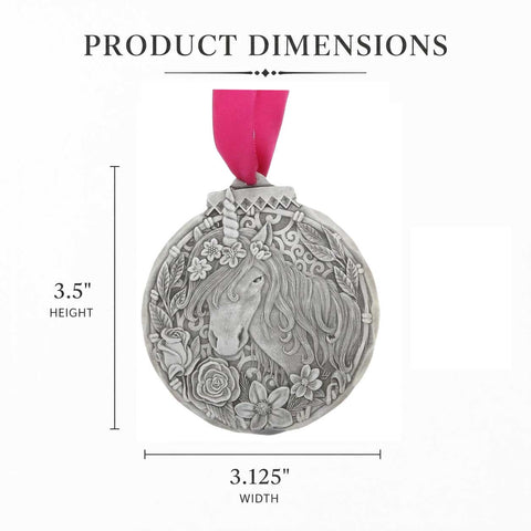 Wendell August Forge Magical Unicorn Ornament – Handcrafted Personalized Gift - YinzerShop