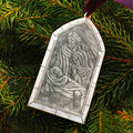 Wendell August Forge Nativity Cathedral Ornament – Handcrafted Stained Glass Christmas Decoration - YinzerShop