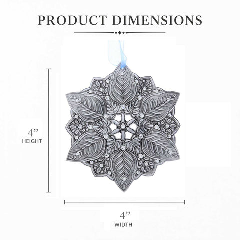 Wendell August Forge Winter Greens Ornament – Handcrafted Aluminum Holiday Decoration - YinzerShop