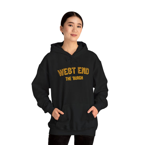 West End - The 'Burgh Neighborhood Series - Unisex Heavy Blend™ Hooded Sweatshirt Hoodie - YinzerShop