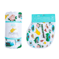 West Virginia Baby Giftset:  Baby Swaddle Blanket and Burp/Bib Combo Swaddle Blanket Little Hometown   