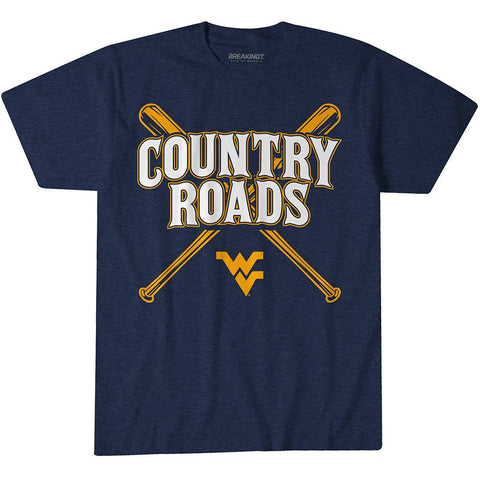 West Virginia Baseball: Country Roads West Virginia Mountaineers-College Baseball - YinzerShop