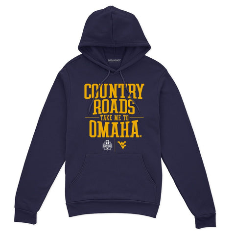 West Virginia Baseball: Country Roads Take Me To Omaha West Virginia Mountaineers-College Baseball - YinzerShop