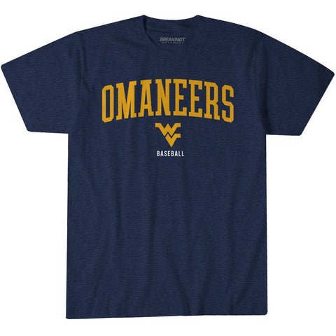 West Virginia Baseball: OmaNeers West Virginia Mountaineers-College Baseball - YinzerShop