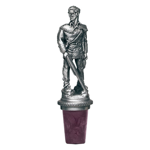 West Virginia Bottle Stopper – Solid Pewter Cork, Synthetic Cork Stopper & College Logo Bottle Stopper - YinzerShop