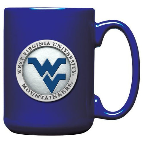 West Virginia Coffee Mug – Handcrafted Pewter Gift | Microwave Safe Ceramic & Glass Cup Coffee Mug - YinzerShop