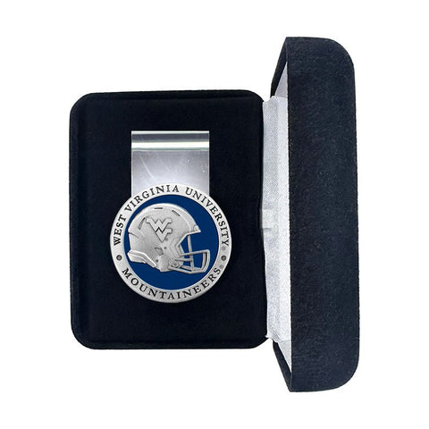 West Virginia Money Clip - Durable Pewter Helmet Clip with Spring Steel Money Clip - YinzerShop