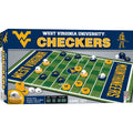 West Virginia Mountaineers Checkers Board Game Classic Games - YinzerShop