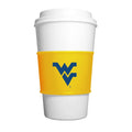 West Virginia Mountaineers Grip - Durable Silicone Cup Sleeve | Official NCAA Merchandise Fan Pans - YinzerShop