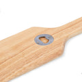 West Virginia Mountaineers - Hardwood BBQ Grill Scraper with Bottle Opener Licensed - YinzerShop