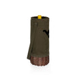 West Virginia Mountaineers Insulated Wine Tote - Canvas & Willow Wine Carrier Basket Licensed - YinzerShop