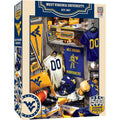 West Virginia Mountaineers - Locker Room 500 Piece Jigsaw Puzzle 500 Piece - YinzerShop