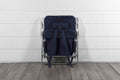 West Virginia Mountaineers - Monaco Reclining Beach Backpack Chair Chair - YinzerShop