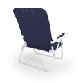 West Virginia Mountaineers - Monaco Reclining Beach Backpack Chair Chair - YinzerShop