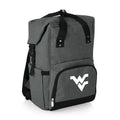 West Virginia Mountaineers - On The Go Roll-Top Backpack Cooler Licensed - YinzerShop