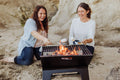 West Virginia Mountaineers Portable Charcoal Grill | Compact Camping Grill With Easy Setup Licensed - YinzerShop