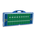 West Virginia Mountaineers Portable Folding Picnic Table – Compact Outdoor Table with Basket Weave Seats Licensed - YinzerShop