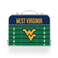 West Virginia Mountaineers Portable Picnic Table - Folding Outdoor Table, Compact & Lightweight Licensed - YinzerShop