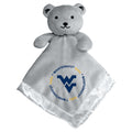 West Virginia Mountaineers Security Bear Plush - Soft Baby Blanket with Embroidered Team Logo Plush Toys - YinzerShop