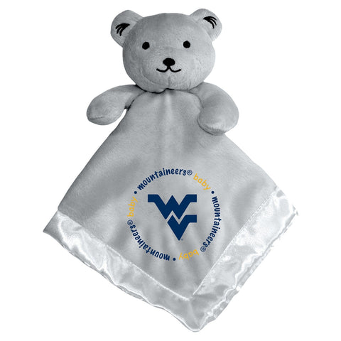 West Virginia Mountaineers Security Bear Plush - Soft Baby Blanket with Embroidered Team Logo Plush Toys - YinzerShop