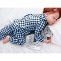 West Virginia Mountaineers Security Bear Plush - Soft Baby Blanket with Embroidered Team Logo Plush Toys - YinzerShop