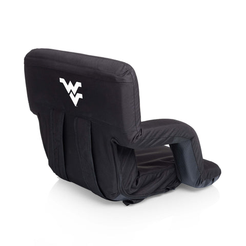 West Virginia Mountaineers - Ventura Portable Reclining Stadium Seat Licensed - YinzerShop
